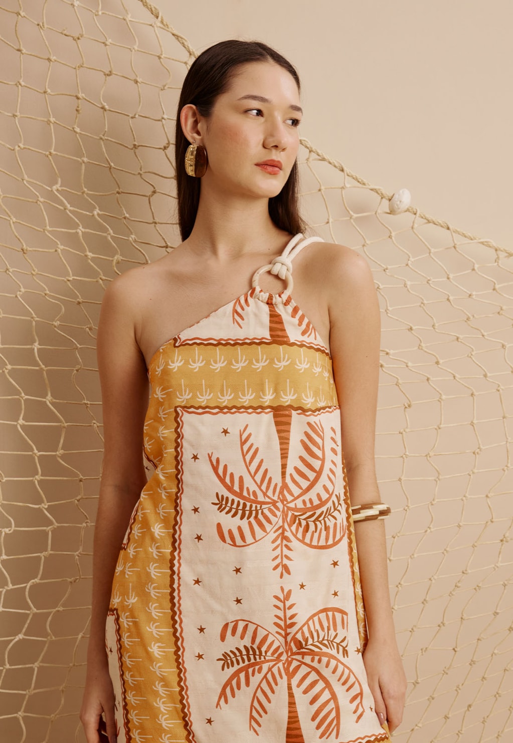 Veste Alça Argola Estampada Copaiba