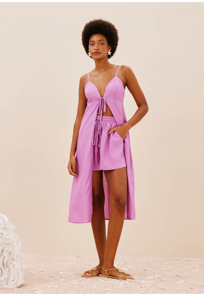 Veste Amarração Frontal