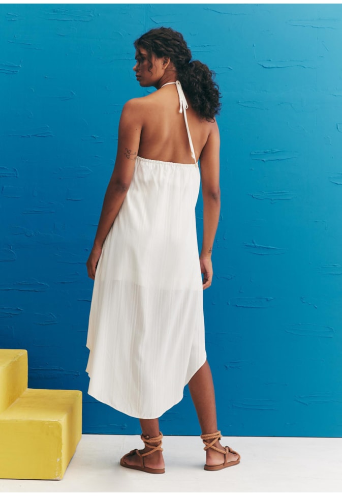 Veste Detalhe Argola Pescoço