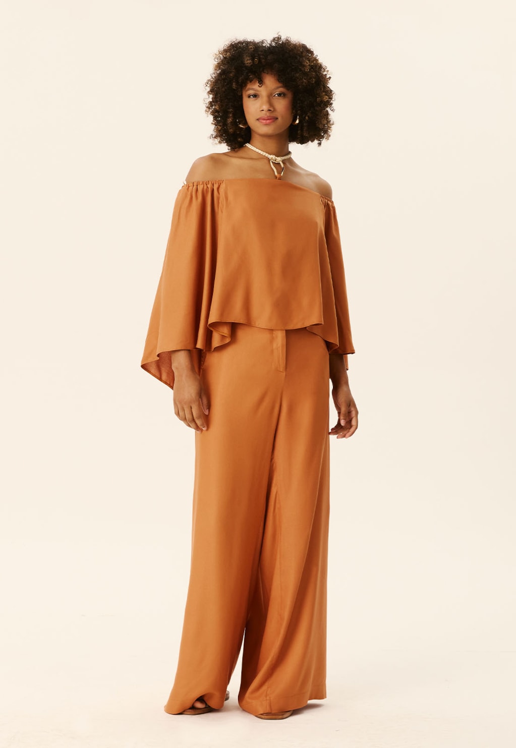 Veste em Cascata com Corda