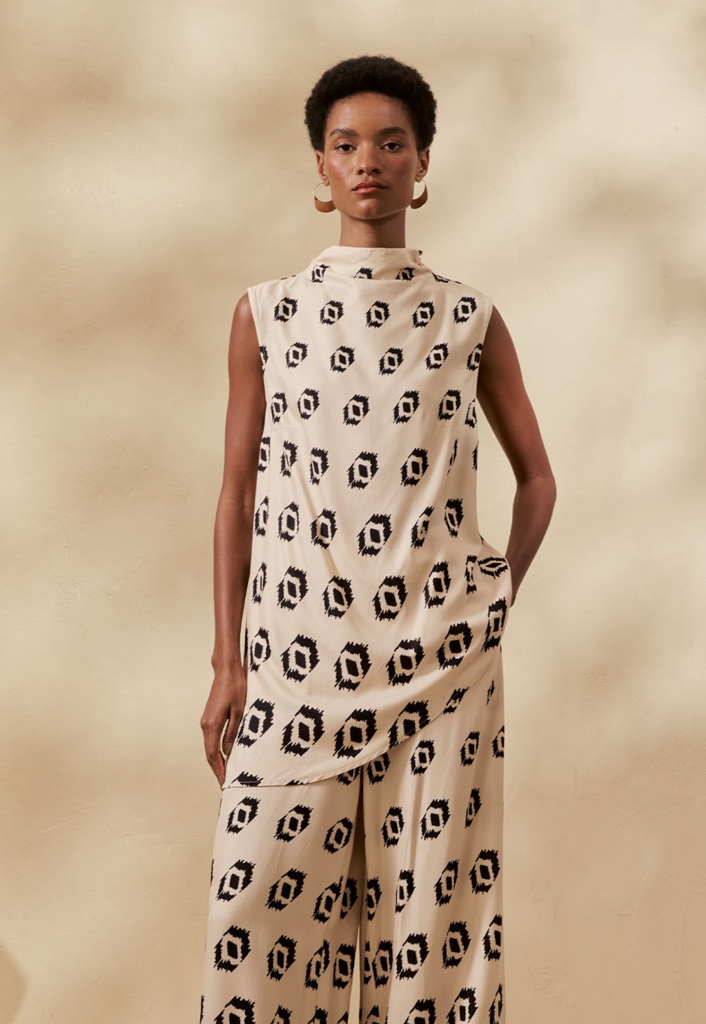 Veste Estampada Cayma