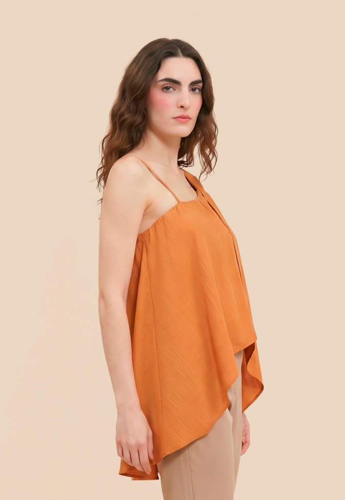 Veste Lisa com Ponta Cascata