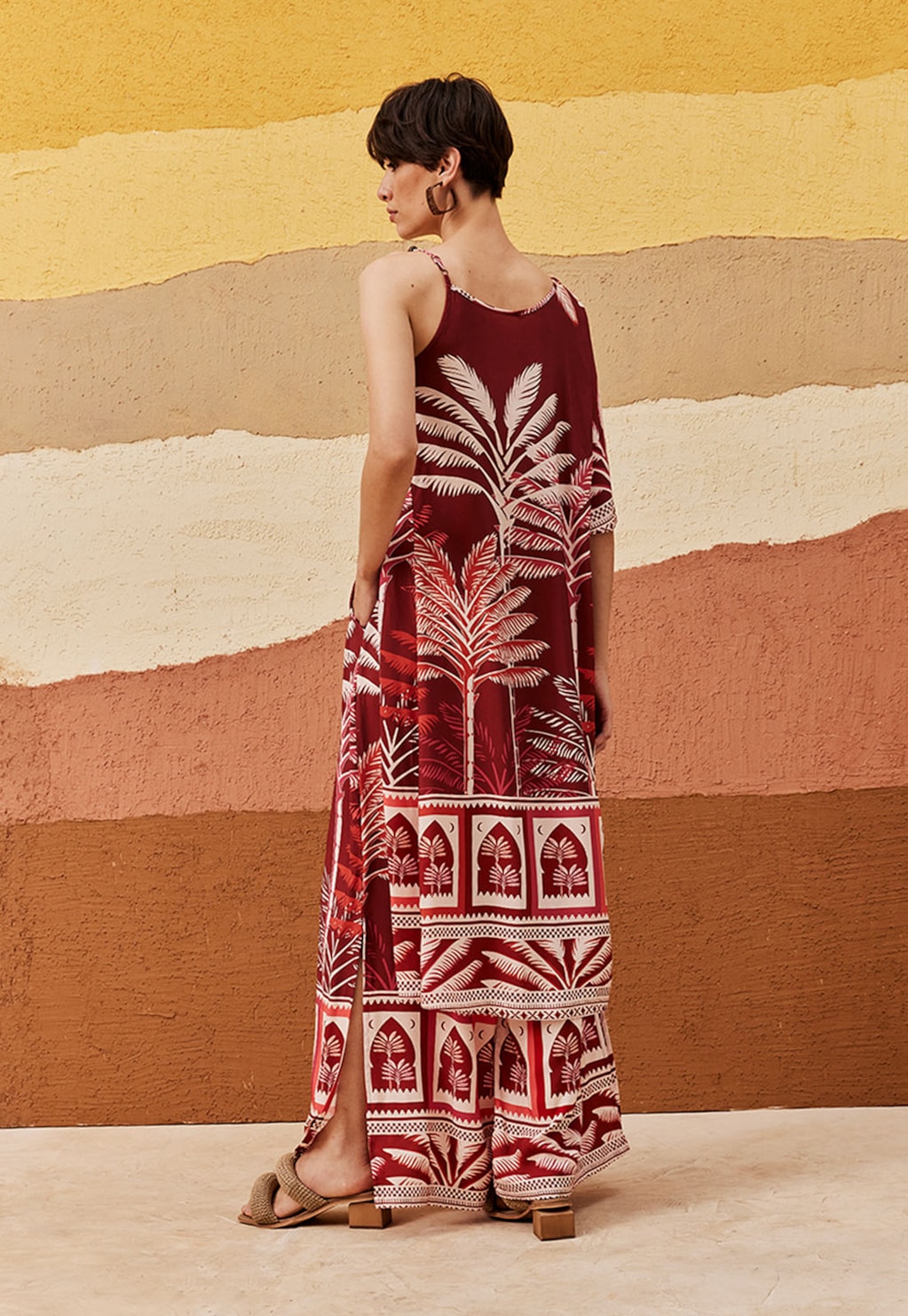 Veste Longa Estampada Zapata