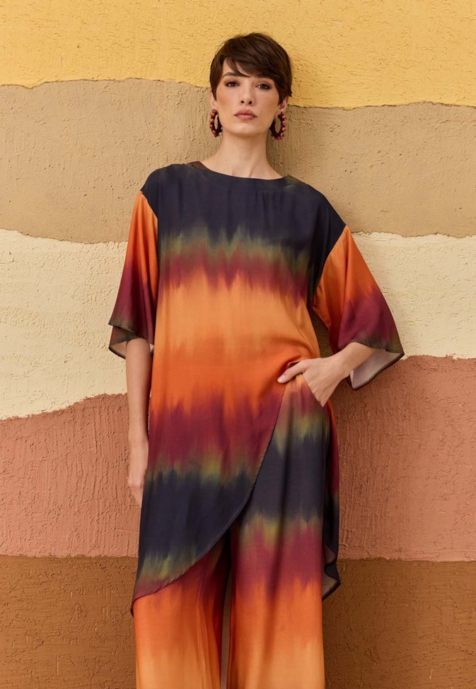 Veste T-shirt Estampada Purmamarca