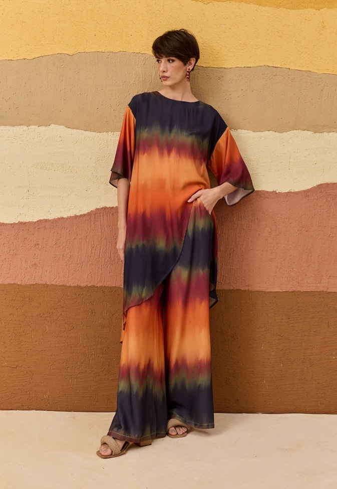 Veste T-shirt Estampada Purmamarca