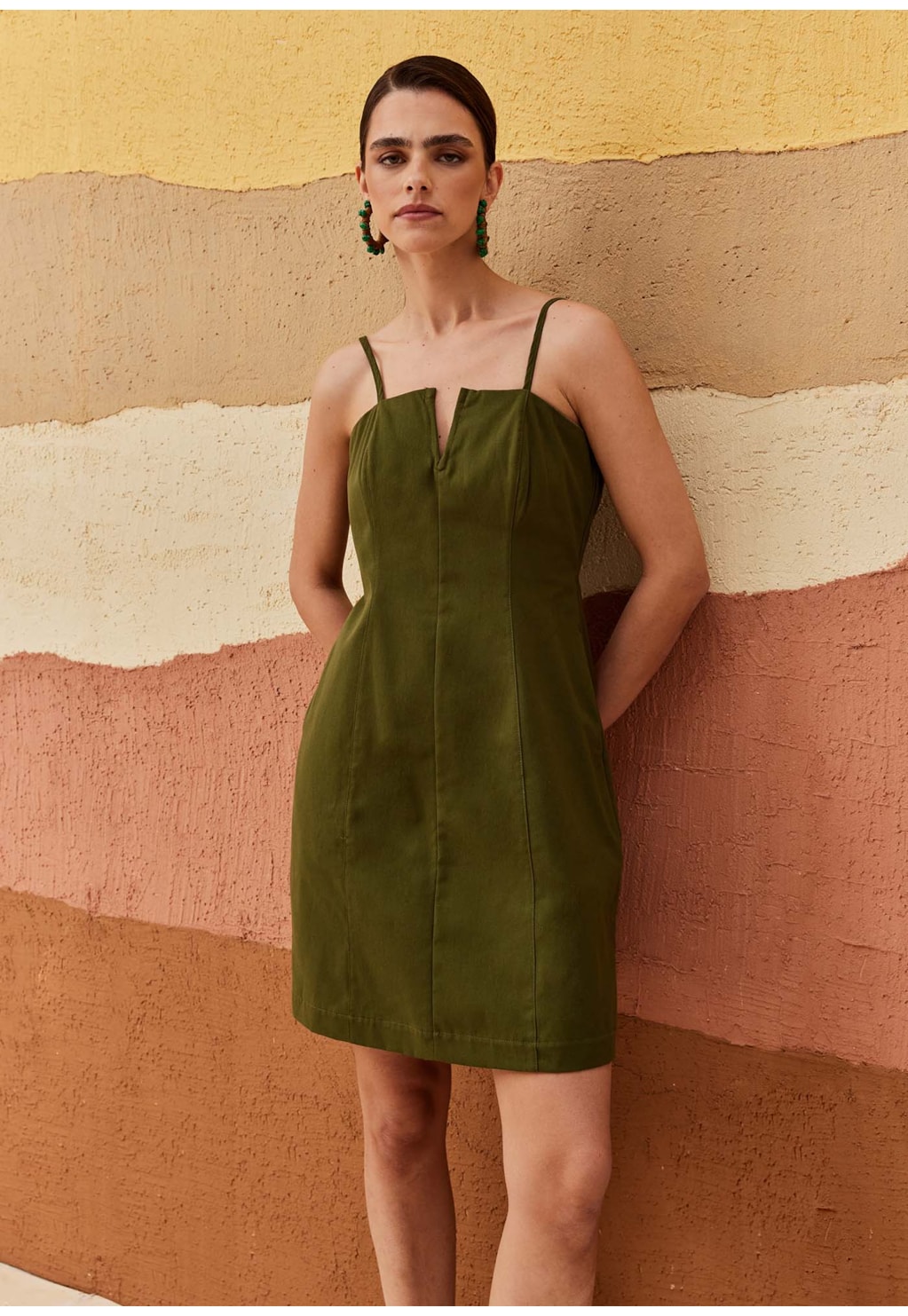 Vestido Curto Alfaiataria