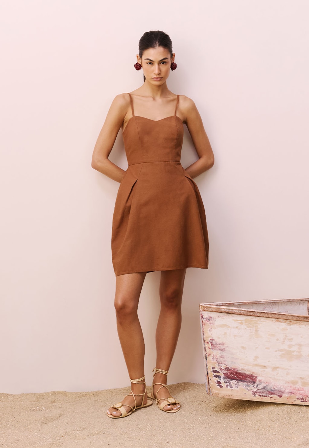 Vestido Curto Ampulheta