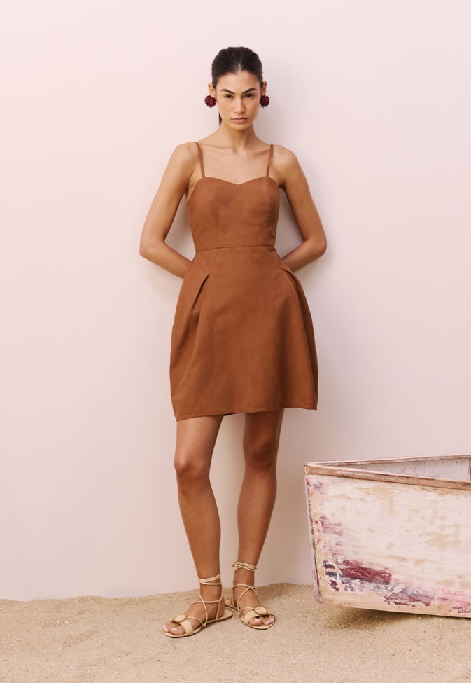 Vestido Curto Ampulheta