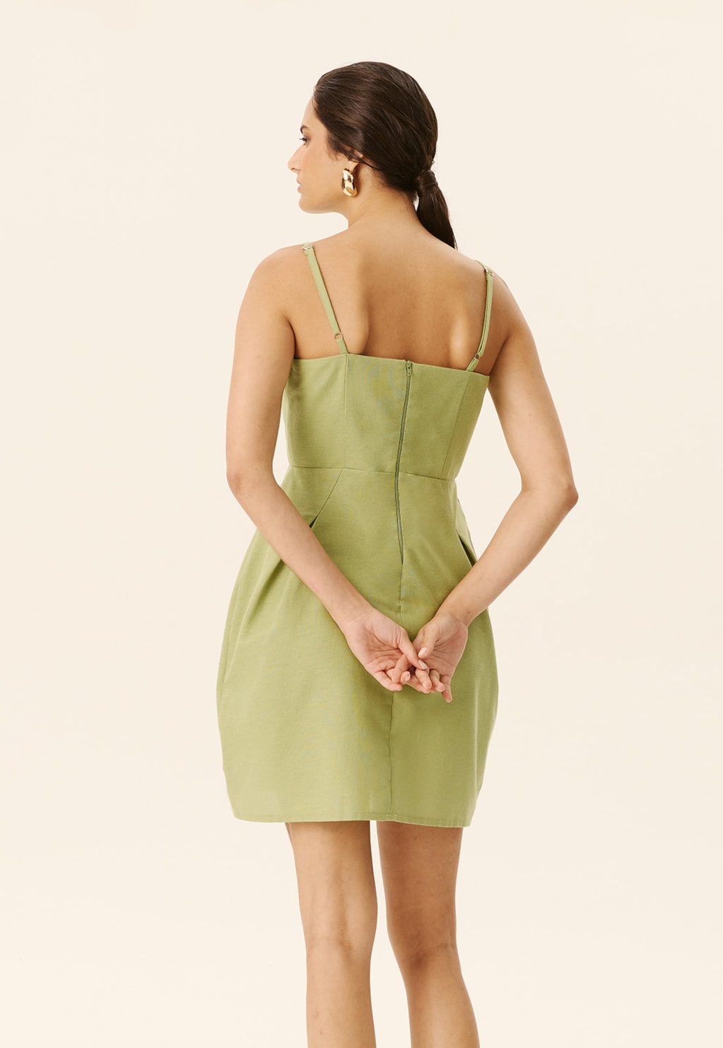 Vestido Curto Ampulheta