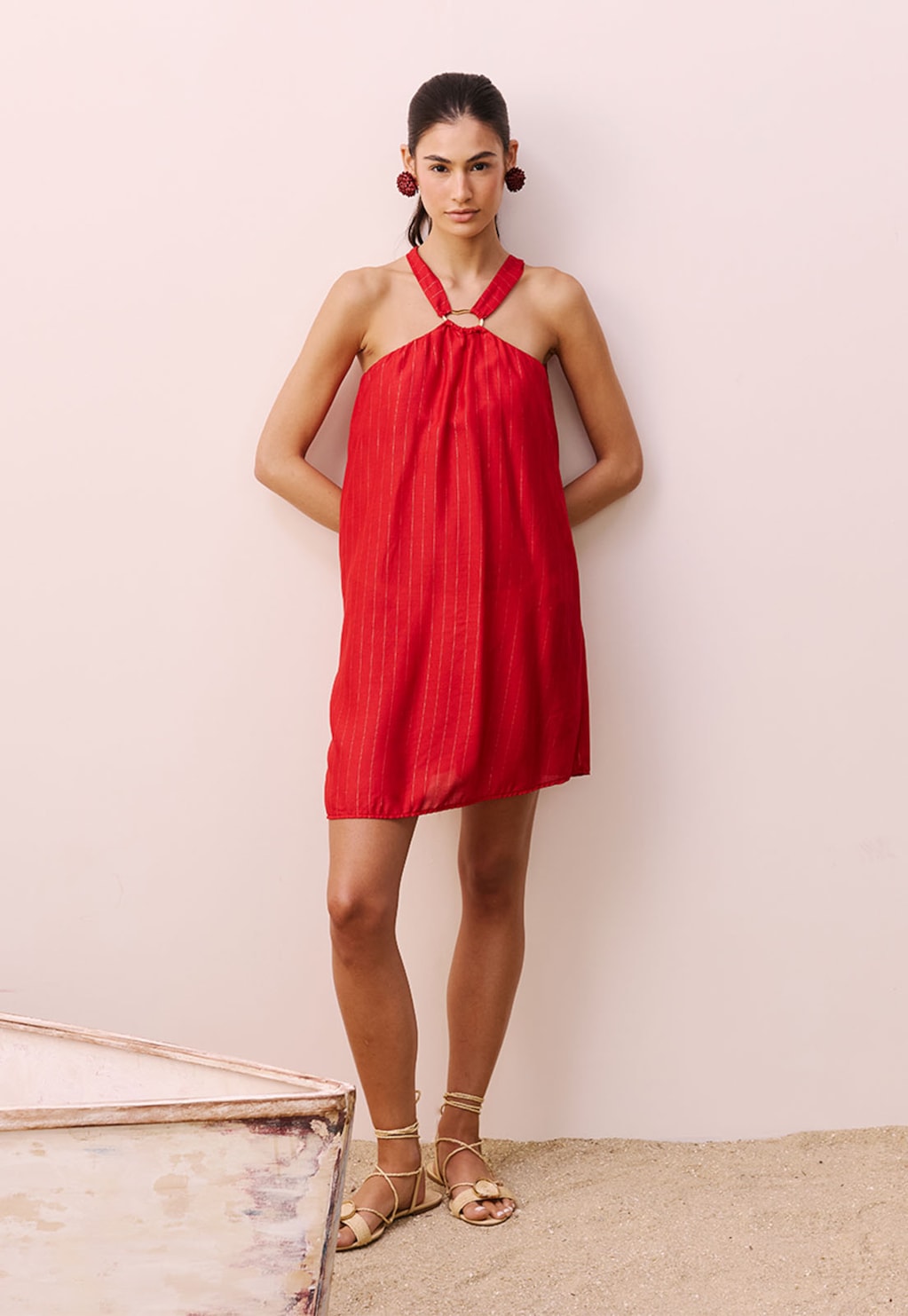 Vestido Curto Argola Orgânica