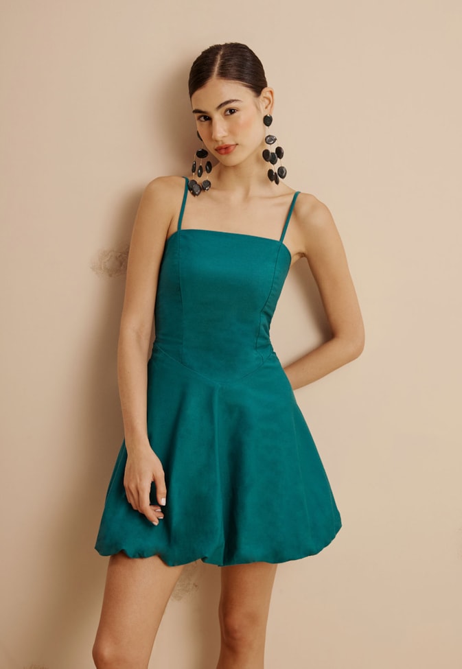 Vestido Curto Balonê