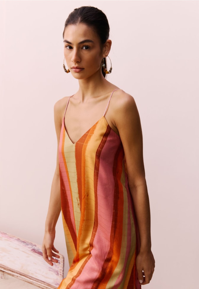 Vestido Curto Balonê Estampado Itaúba