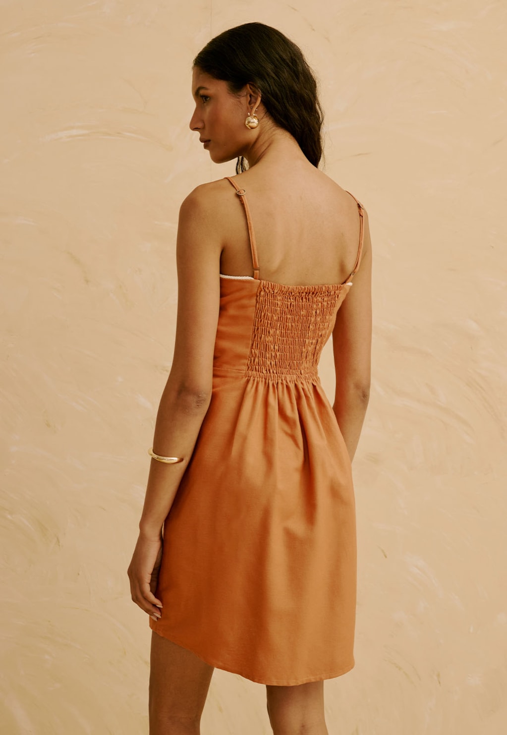 Vestido Curto Bordado Cashmere