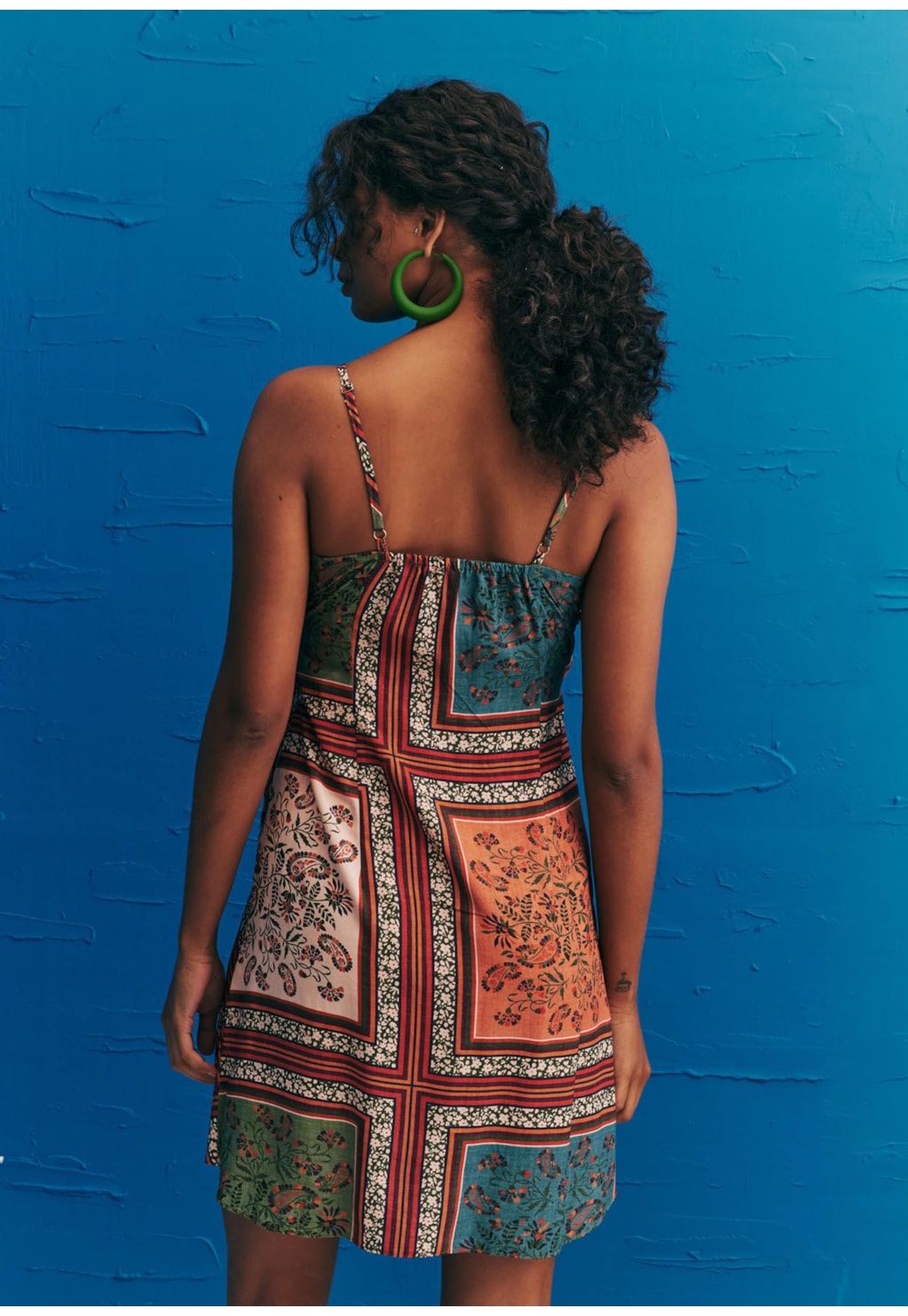 Vestido Curto Cachecoeur Estampado Los Tapes