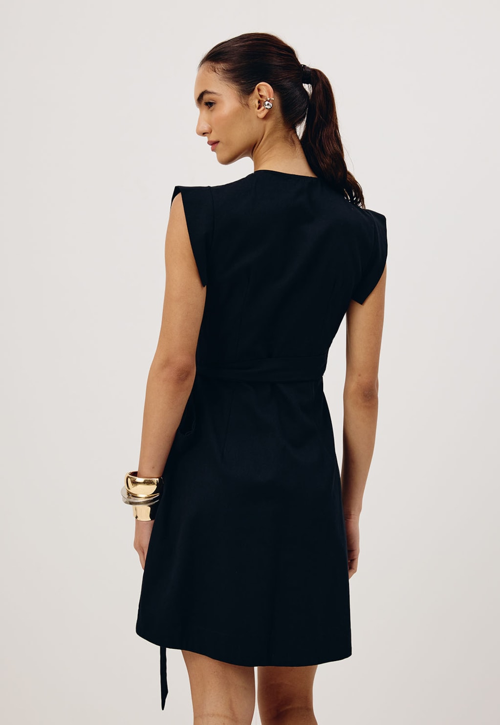 Vestido Curto Cachecouer 