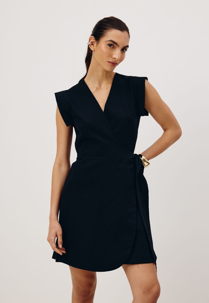 Vestido Curto Cachecouer 