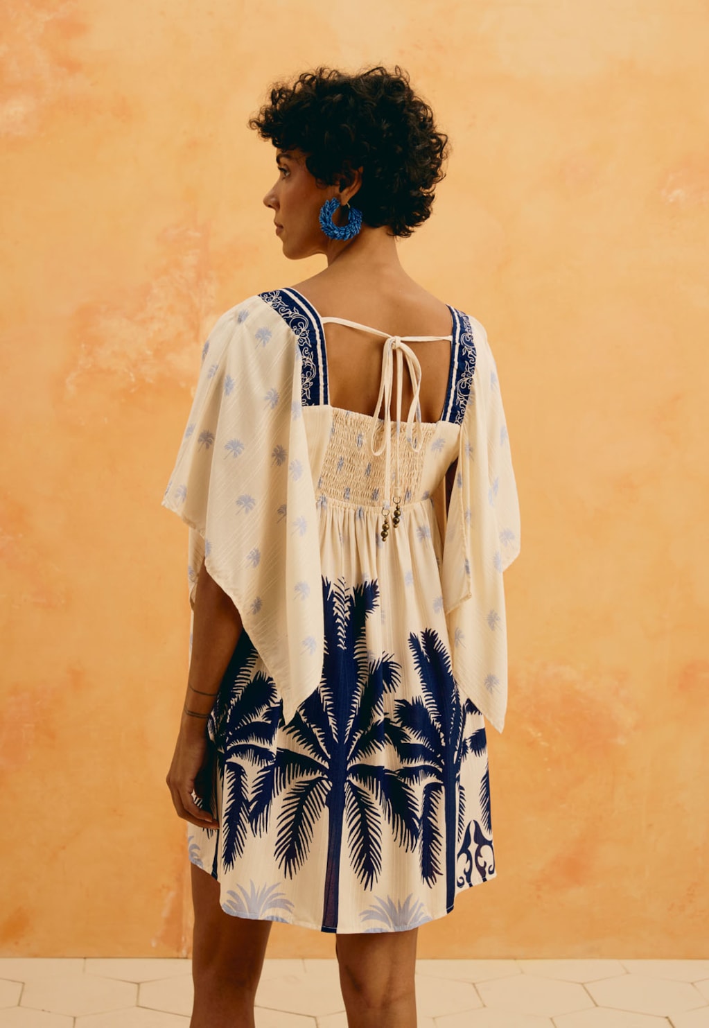 Vestido Curto Estampado Cartagena