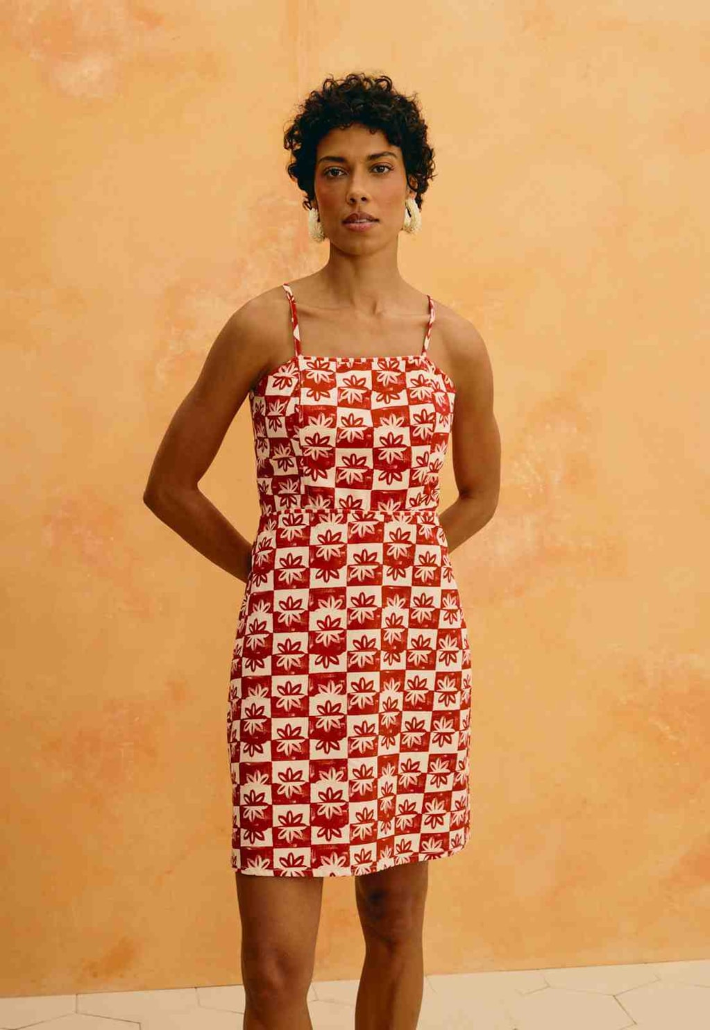 Vestido Curto Estampado Vila Rubia