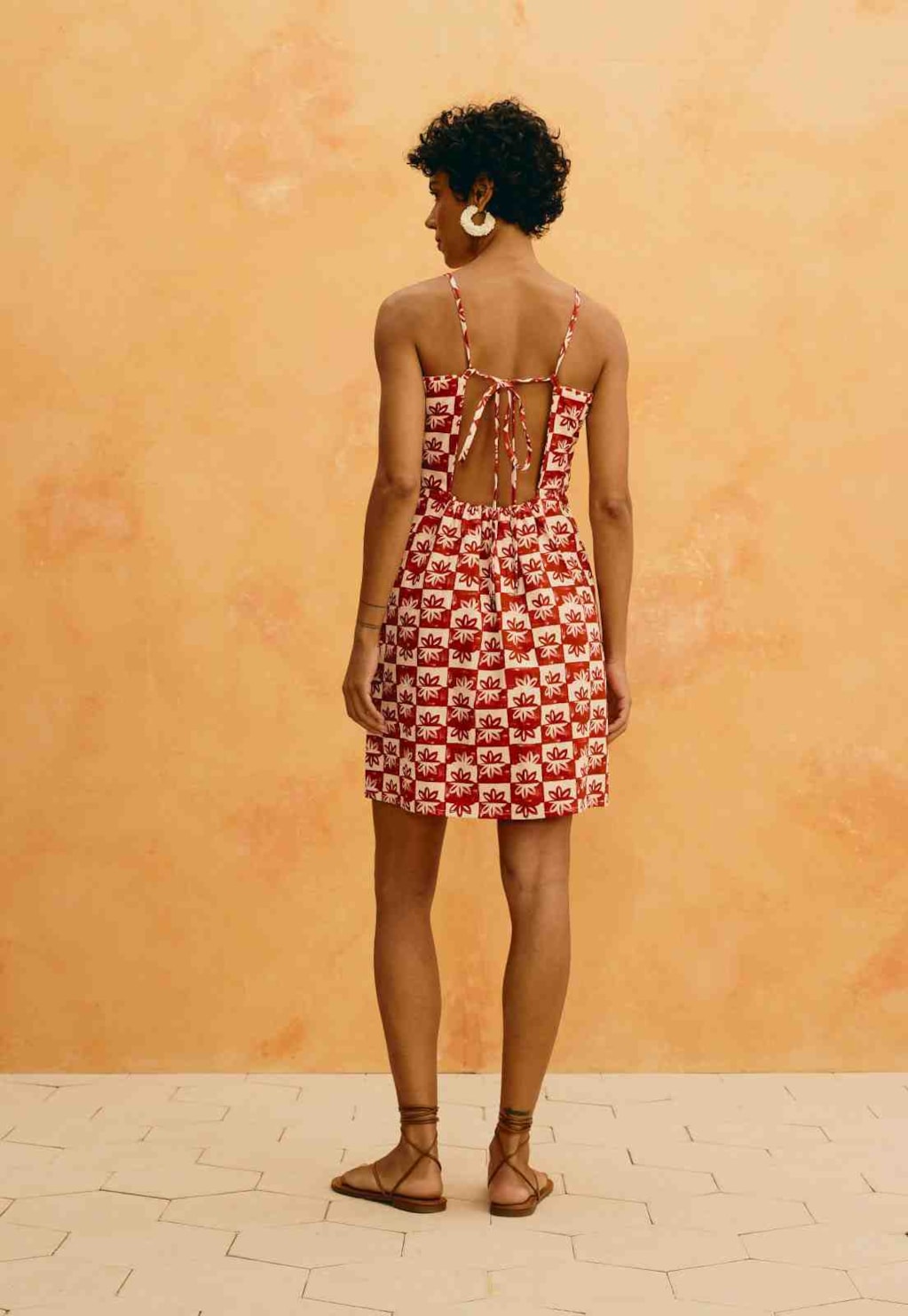 Vestido Curto Estampado Vila Rubia