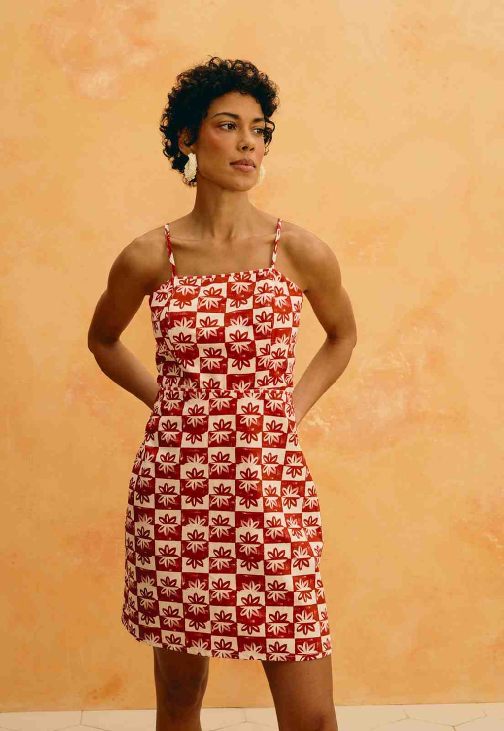 Vestido Curto Estampado Vila Rubia