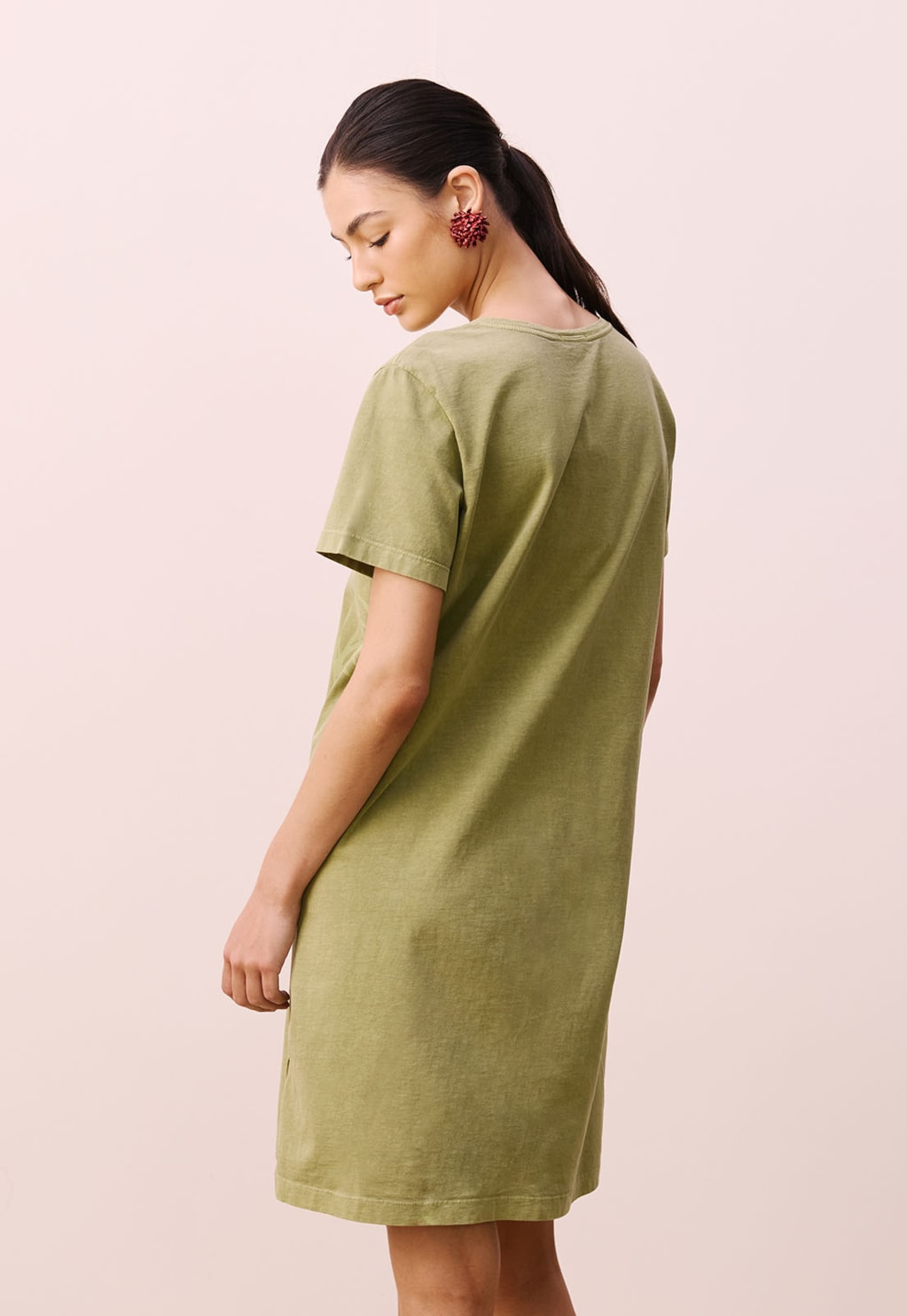 Vestido Curto Silk Coqueiro