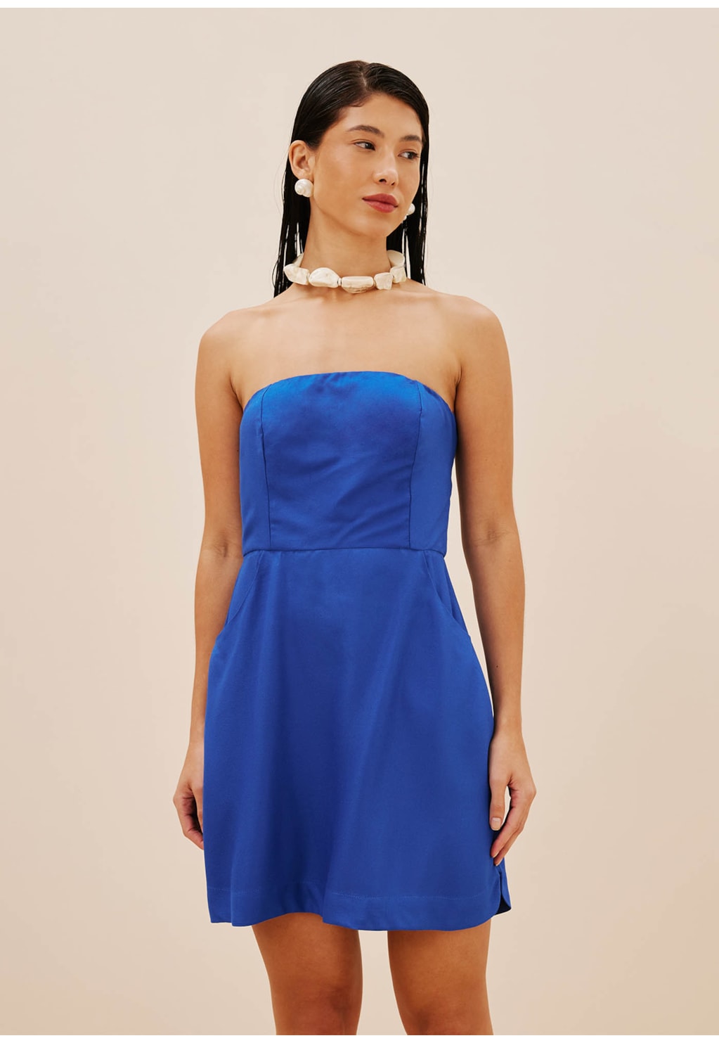 Vestido Curto Tomara Que Caia