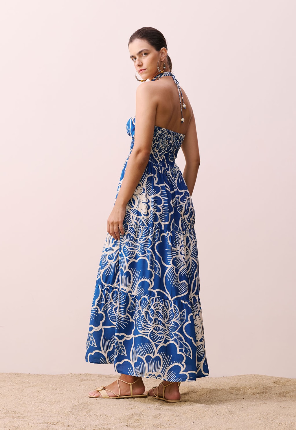 Vestido Decote Coração Amarração