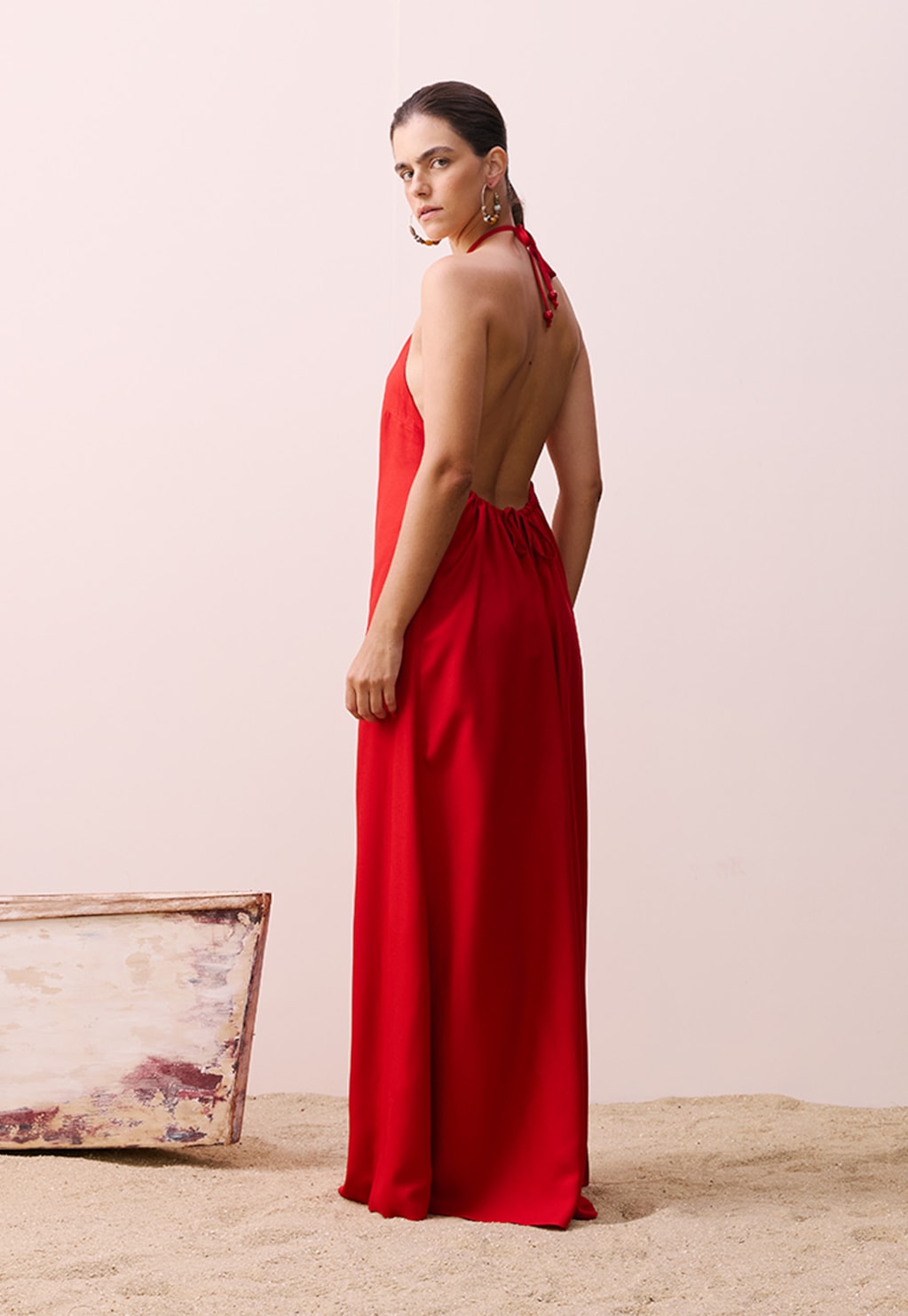 Vestido Decote Costas Profundo