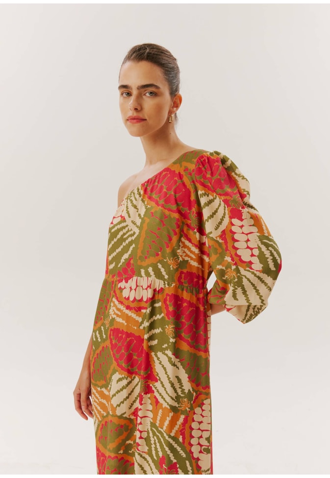 Vestido Longo 1 Ombro Só