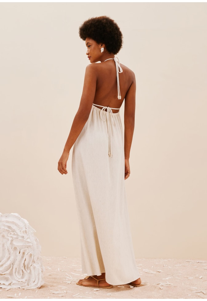 Vestido Longo Bojo Conchas