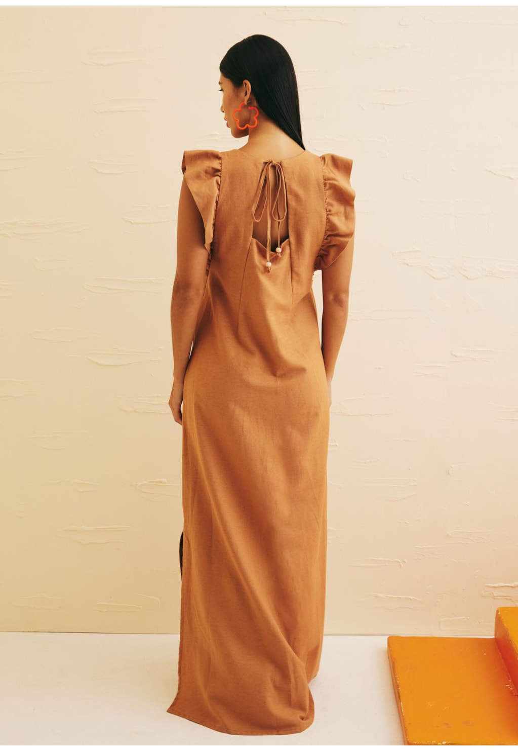 Vestido Longo Bordado