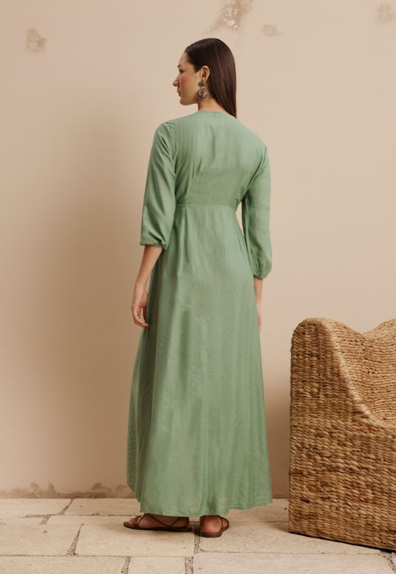 Vestido Longo Cachecouer Vista Traseira