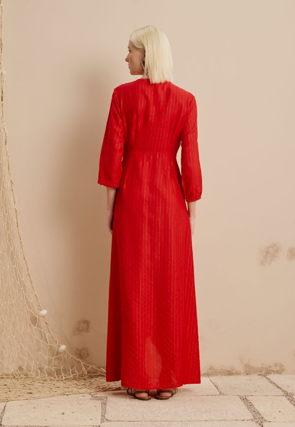 Vestido Longo Cachecouer Vista Traseira