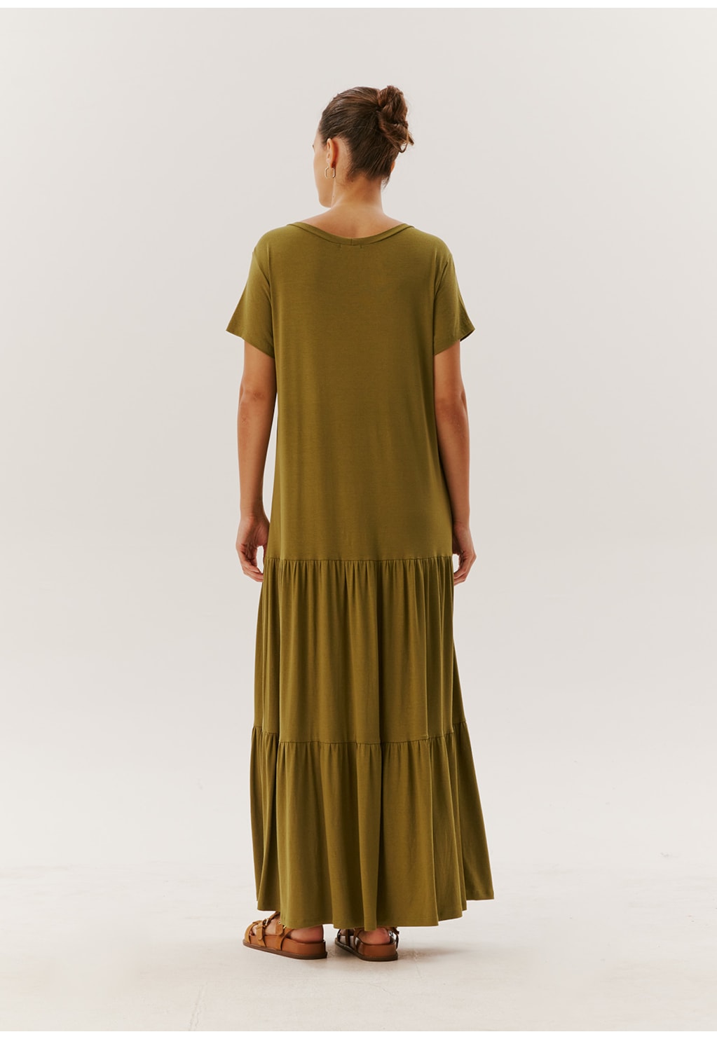 Vestido Longo com Marias