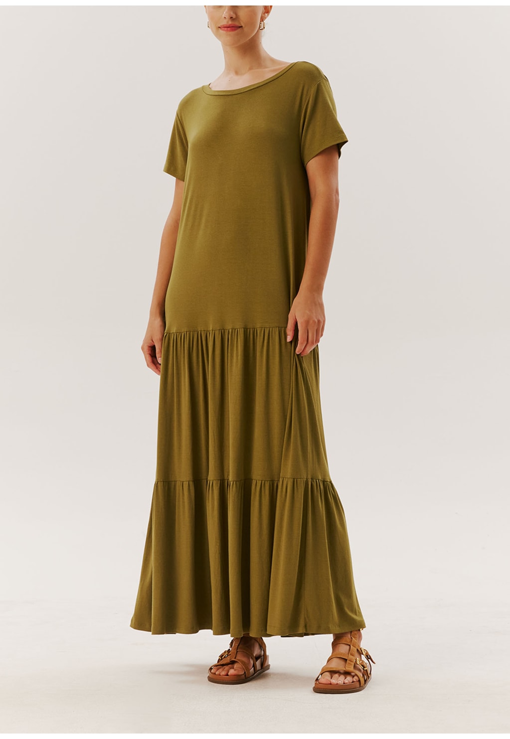 Vestido Longo com Marias