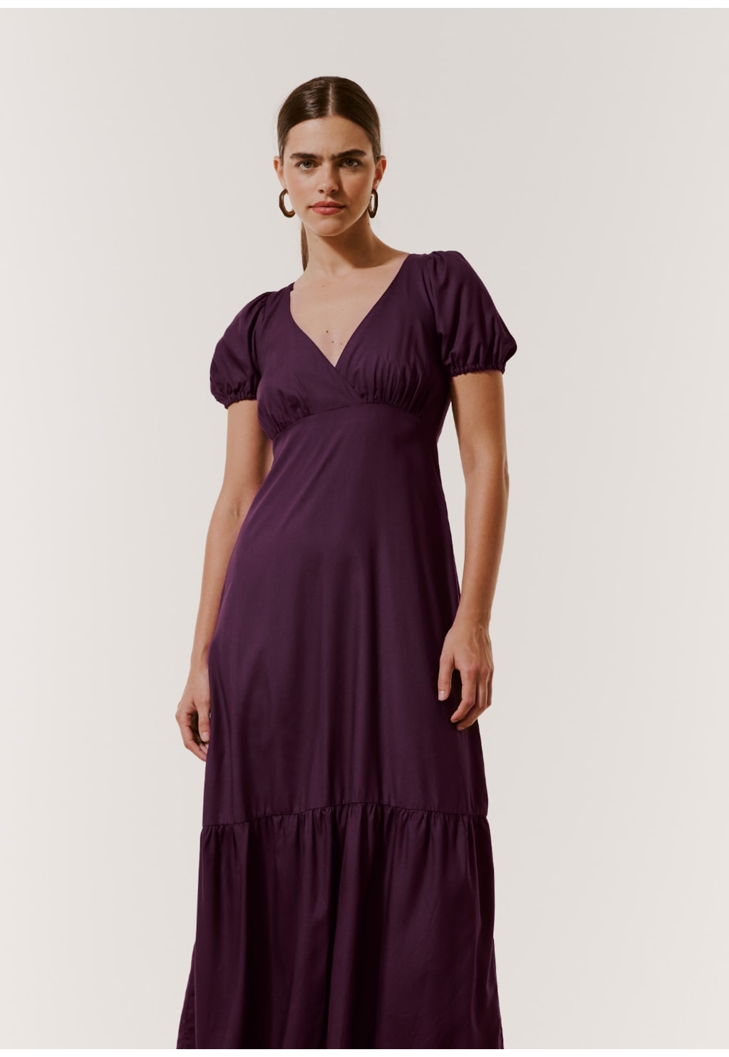 Vestido Longo Cruzado Costas