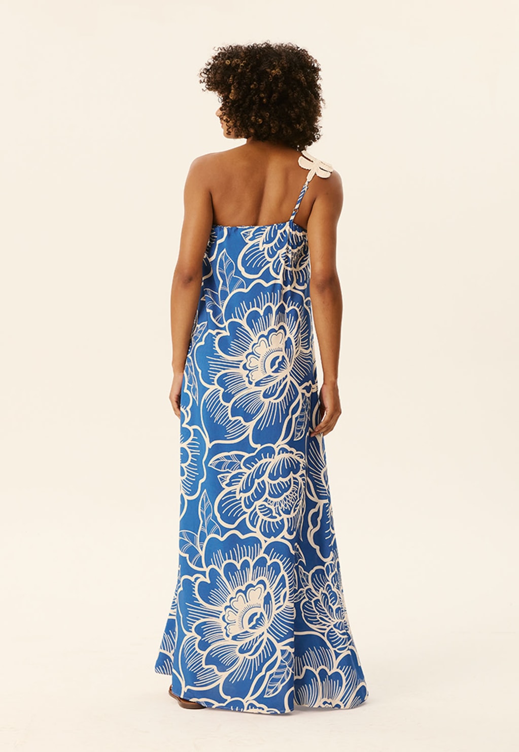 Vestido Longo Estampado Cambará