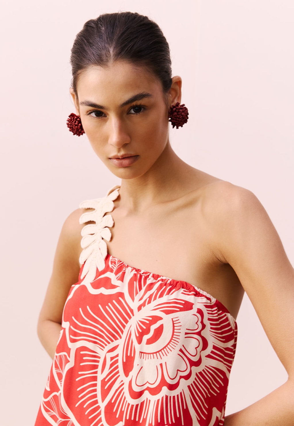 Vestido Longo Estampado Cambará