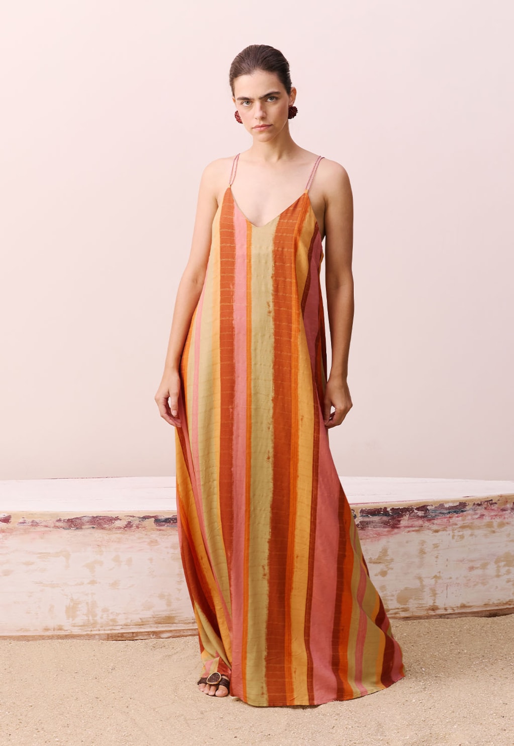 Vestido Longo Estampado Itaúba