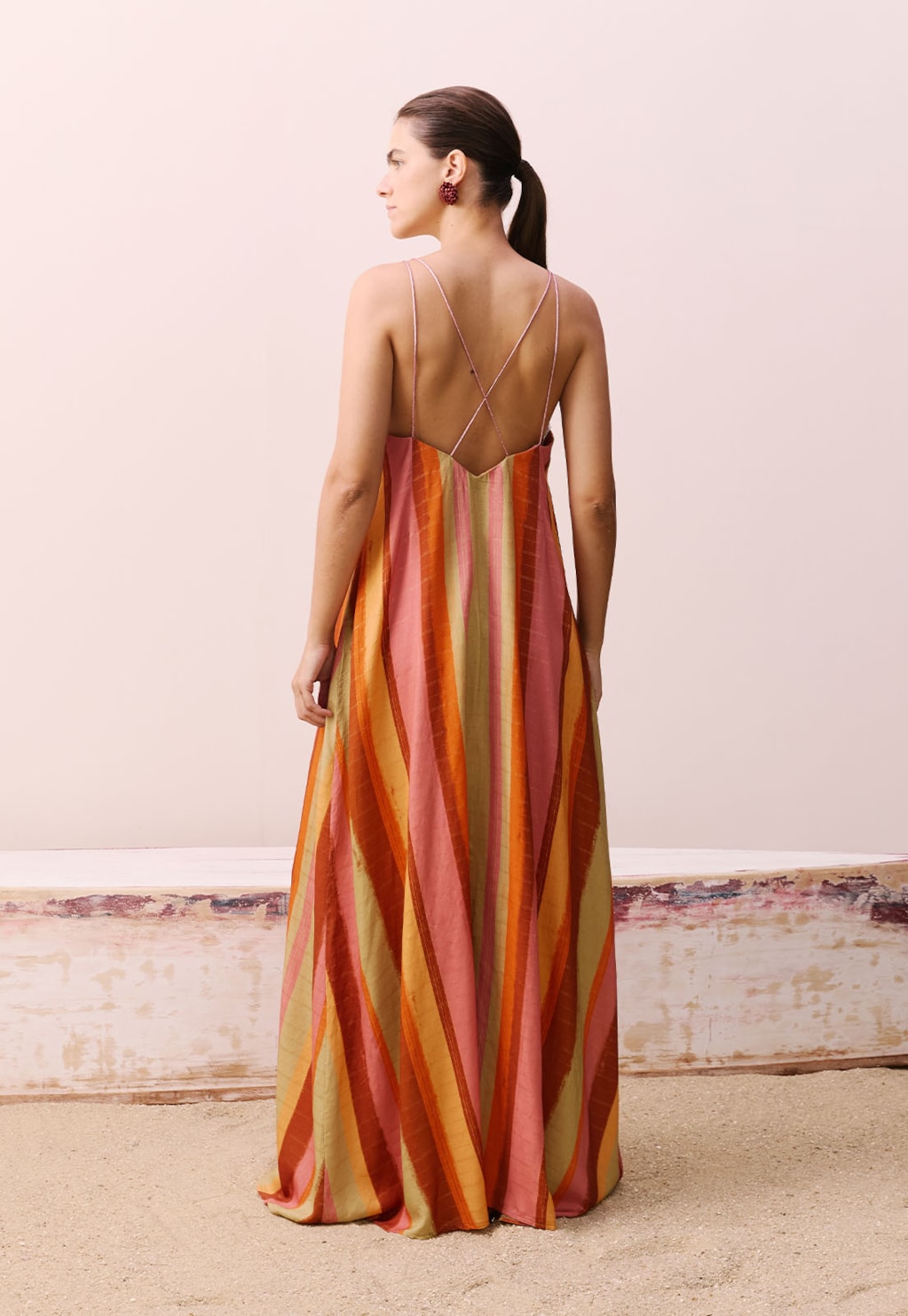 Vestido Longo Estampado Itaúba