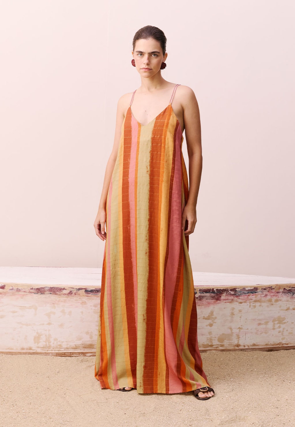 Vestido Longo Estampado Itaúba