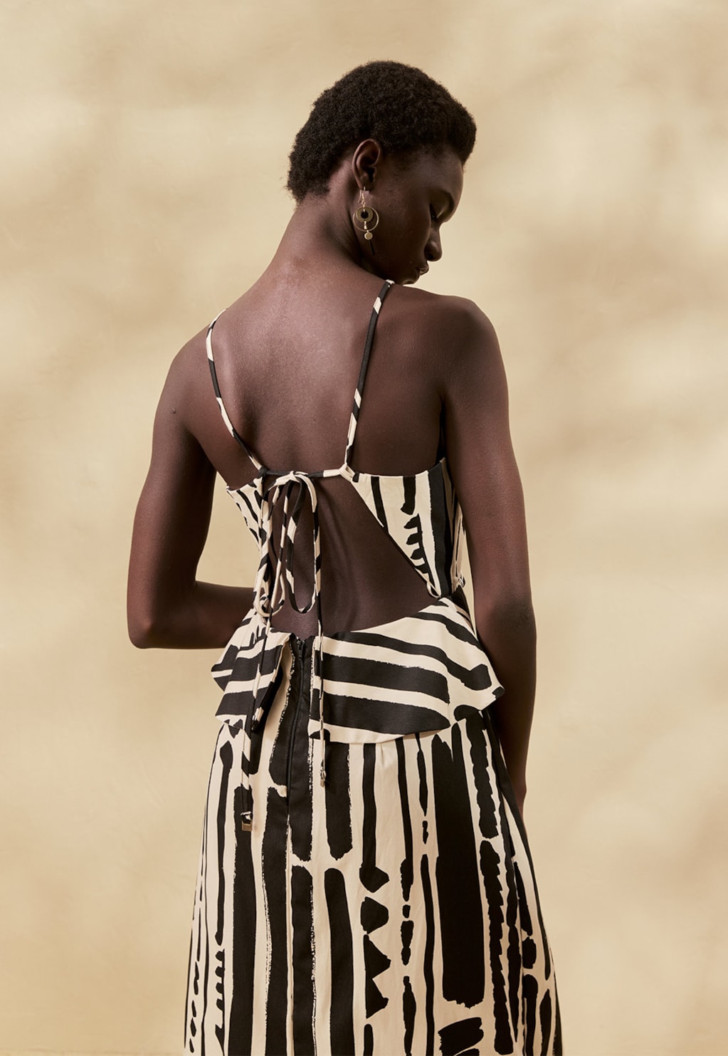 Vestido Longo Estampado Linea