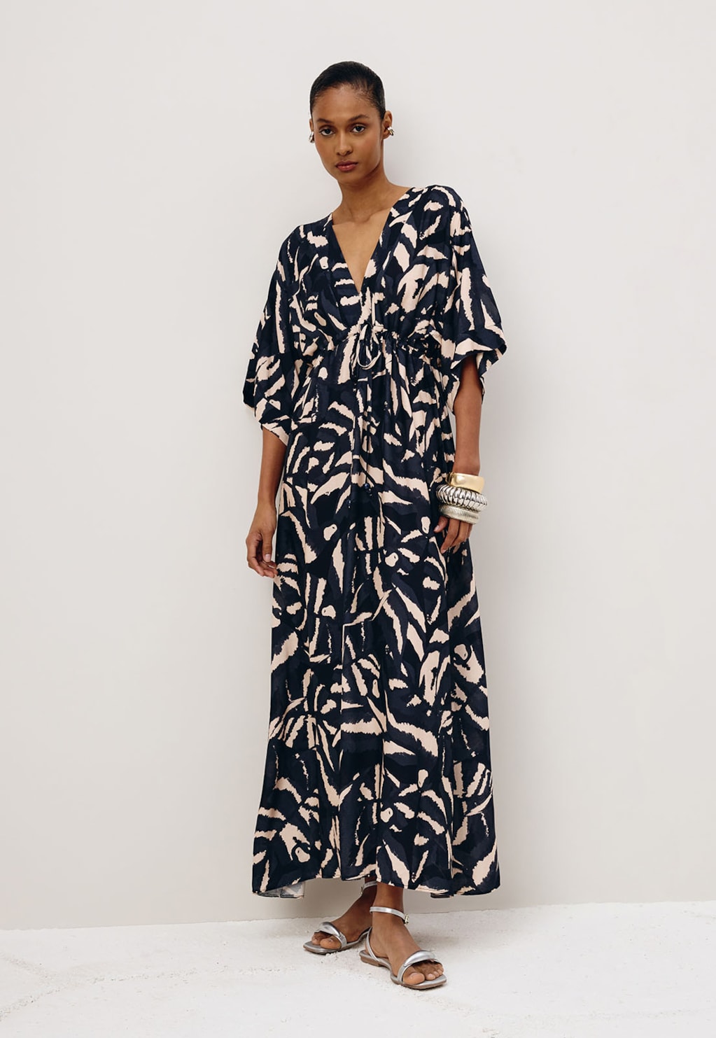 Vestido Longo Estampado Pararú