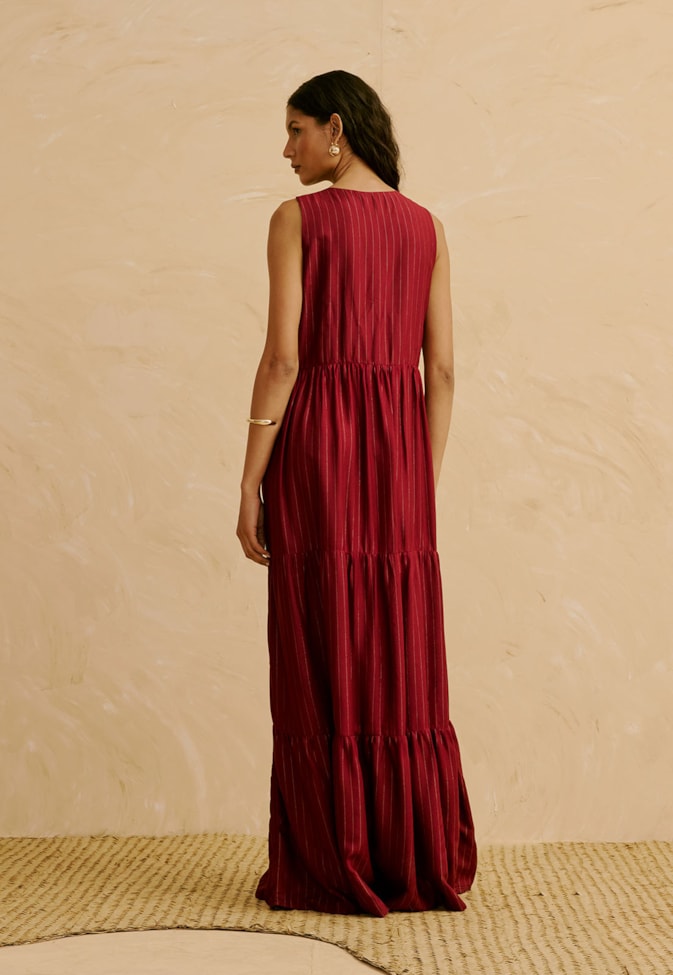 Vestido Longo Liso Marias 