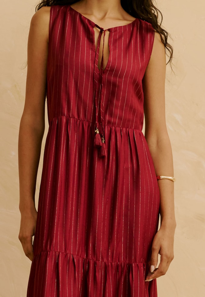 Vestido Longo Liso Marias 