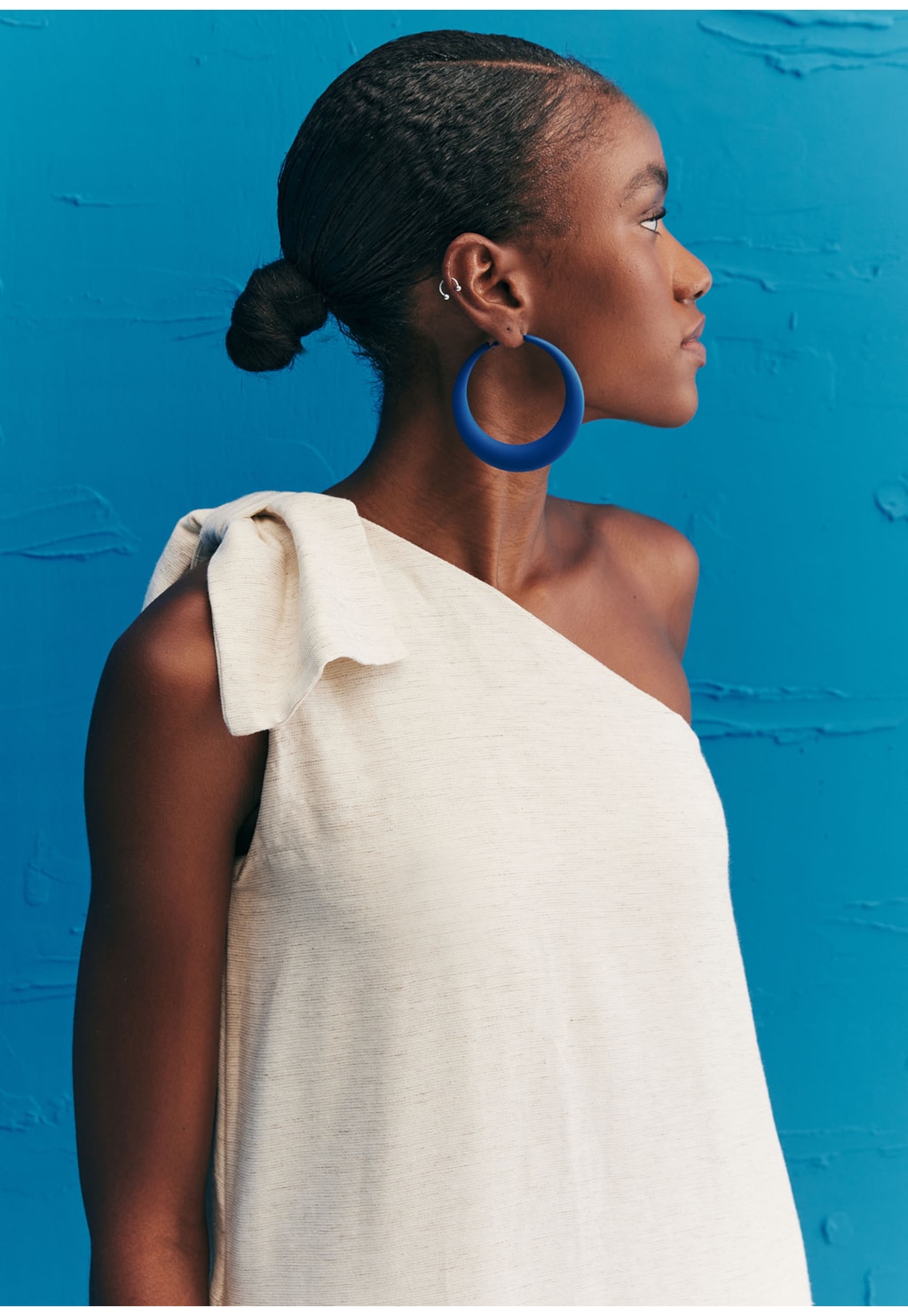 Vestido Longo Ombro Laço