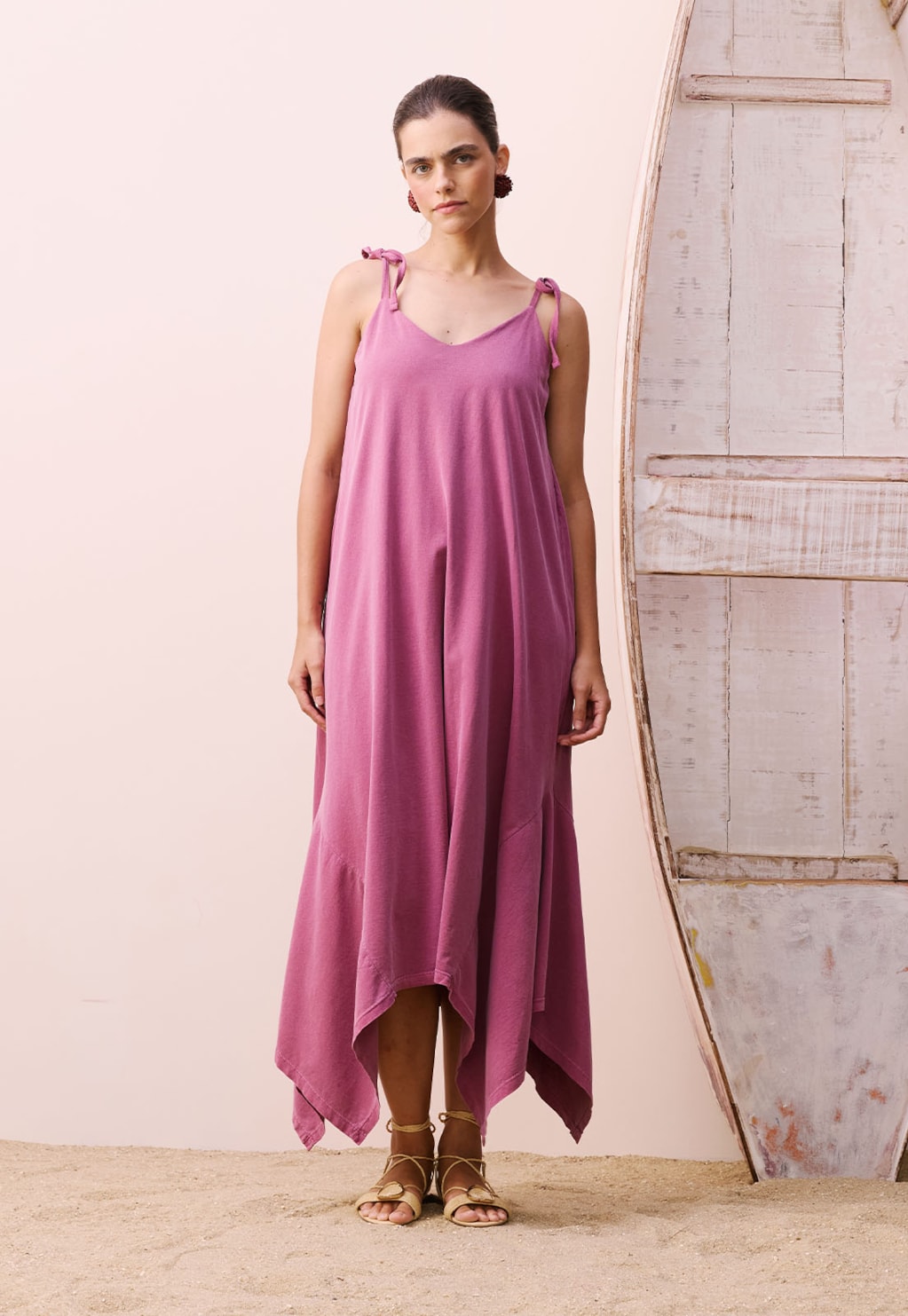 Vestido Longo Pontas