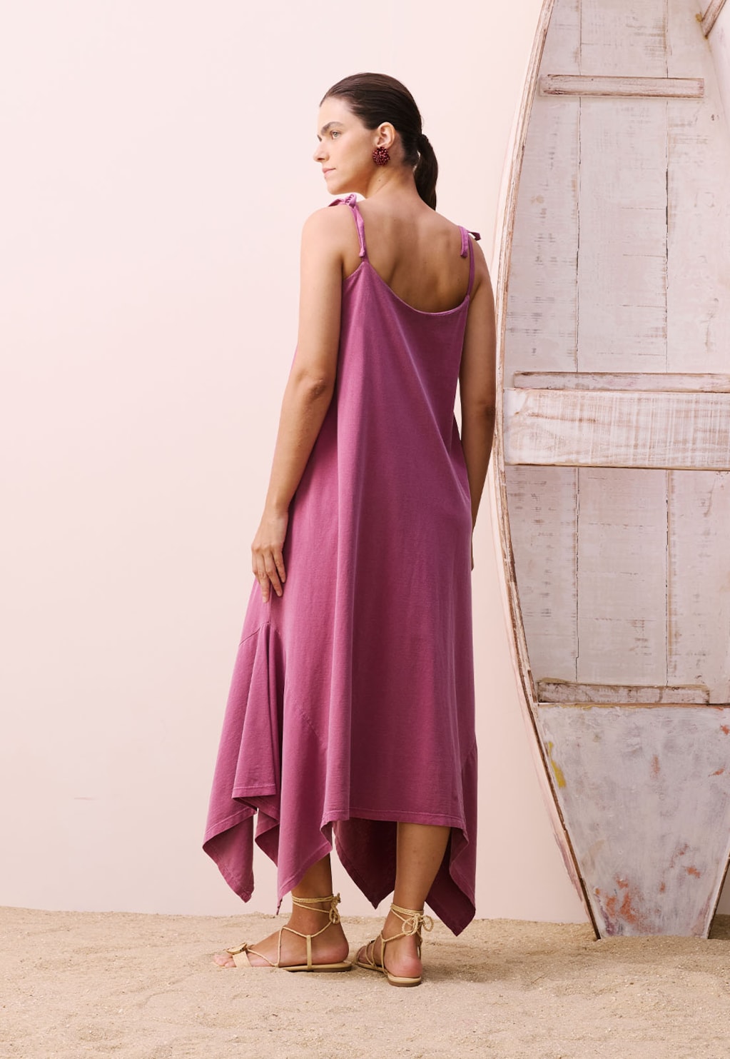 Vestido Longo Pontas