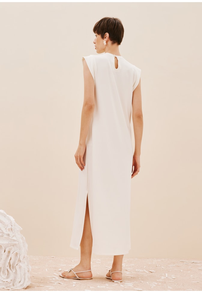 Vestido Longo Reto Muscle Tee 