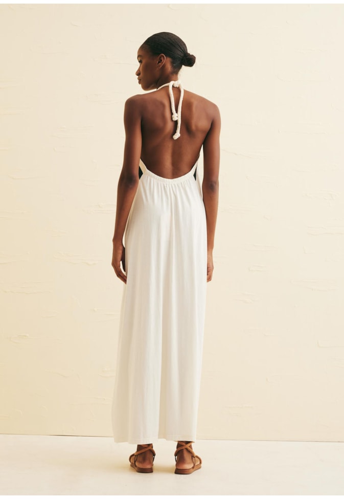 Vestido Longo Silk Coqueiro